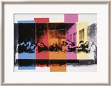 Detalle de la última cena (Detail of the Last Supper, ca. 1986) Pósters por Andy Warhol