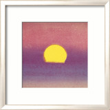 Sunset, c.1972 (pink, purple, yellow) Poster van Andy Warhol Sunset, c.1972 (pink, purple, yellow) Poster van Andy Warhol