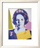 Reigning Queens: Queen Beatrix of the Netherlands, c.1985 Poster par Andy Warhol