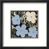 Flowers, c.1965 (Blue, Ivory) Arte por Andy Warhol