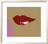 Page from Lips Book, c.1975 Poster par Andy Warhol
