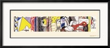 Croquis pour la murale de la rue Greene (1983) Posters par Roy Lichtenstein