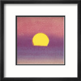 Sunset, c.1972 (pink, purple, yellow) Posters af Andy Warhol Sunset, c.1972 (pink, purple, yellow) Posters af Andy Warhol