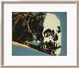Skull, c.1976 (yellow on teal) Affischer av Andy Warhol Skull, c.1976 (yellow on teal) Affischer av Andy Warhol