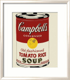Campbell's Soup Can, c.1962 (Old Fashioned Tomato Rice) Poster par Andy Warhol
