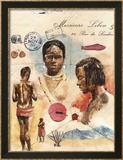 Tribal Africa Affiche par Marc Lacaze