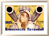 Battleship Potemkin, 1905 Estampe encadrée par Anton Lavinsky