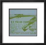 Flash: November 22, 1963, JFK Assassination, c.1968 (Blue and Green) Affiche par Andy Warhol