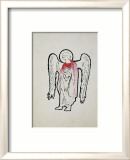 Angel, c.1956 (Red with Halo) Posters par Andy Warhol