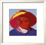 Goethe, c.1982 (Blue Shirt) Poster af Andy Warhol Goethe, c.1982 (Blue Shirt) Poster af Andy Warhol