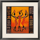 Three Gatherers Affiches par Izabella Dahlke