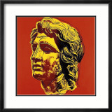 Alexander the Great, c.1982 (Yellow Face) Plakat af Andy Warhol