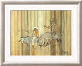 Don Quichotte Reproduction encadrée édition limitée par Colin Paynton