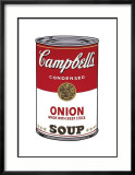 Campbell's Soup I: Onion, c.1968 Láminas por Andy Warhol