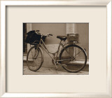 Bicycle with Bag Pósters por Francisco Fernandez