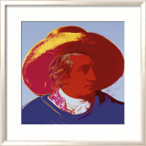 Goethe, c.1982 (Blue Shirt) Art par Andy Warhol