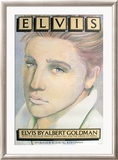 Elvis Lámina enmarcada de edición limitada por Albert Goldman Elvis Lámina enmarcada de edición limitada por Albert Goldman