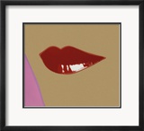 Page from Lips Book, c.1975 Prints by Andy Warhol