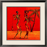 Sun Tribe I Print by Kamba 