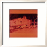 Five Deaths on Orange (Orange Disaster), c.1963 (orange car) Plakat autor Andy Warhol Five Deaths on Orange (Orange Disaster), c.1963 (orange car) Plakat autor Andy Warhol