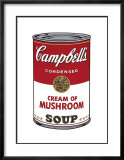 Campbell's Soup I: Cream of Mushroom, c.1968 Posters par Andy Warhol