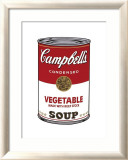 Campbell's Soup I: Vegetable, c.1968 Láminas por Andy Warhol Campbell's Soup I: Vegetable, c.1968 Láminas por Andy Warhol
