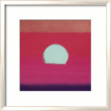 Sunset, c.1972 (hot pink, purple, red, blue) Prints by Andy Warhol