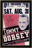 Tommy Dorsey Estampe encadrée