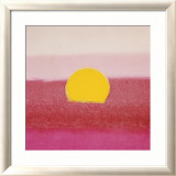 Sunset, c.1972 (hot pink, pink, yellow) Prints by Andy Warhol