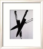 Knives, c.1981-82 (Three Black on Cream) Posteres por Andy Warhol Knives, c.1981-82 (Three Black on Cream) Posteres por Andy Warhol