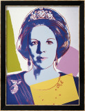 Reigning Queens: Queen Beatrix of the Netherlands, c.1985 Poster von Andy Warhol