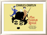 The Charlie Chaplin Revue Movie Poster Lámina giclée enmarcada