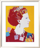 Reigning Queens: Queen Margrethe II of Denmark, c.1985 Posters par Andy Warhol