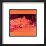Five Deaths on Orange (Orange Disaster), c.1963 (orange car) Plakater av Andy Warhol Five Deaths on Orange (Orange Disaster), c.1963 (orange car) Plakater av Andy Warhol