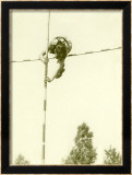 Track and Field, Pole Vault Gerahmter Giclée-Druck