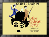 The Charlie Chaplin Revue Movie Poster Lámina giclée enmarcada