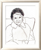 Hockney's Progress Reproduction encadrée édition limitée par David Hockney