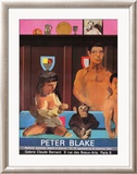Galerie Claude Bernard, c.1984 Plakaty autor Peter Blake