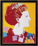 Reigning Queens: Queen Margrethe II of Denmark, c.1985 Kunstdruck von Andy Warhol