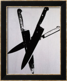 Knives, c.1981-82 (Three Black on Cream) Posters af Andy Warhol Knives, c.1981-82 (Three Black on Cream) Posters af Andy Warhol