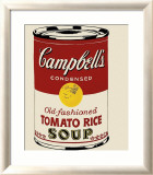 Campbell's Soup Can, c.1962 (Old Fashioned Tomato Rice) Poster par Andy Warhol