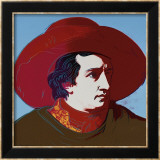 Goethe, c.1982 (Brown Shirt) Poster von Andy Warhol