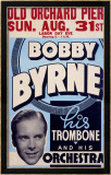 Bobby Byrne Trombone Orchestra Framed Giclee Print