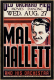 Mal Hallet Lámina giclée enmarcada