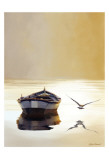 Sunset in the Pier Prints by Carlos Casamayor