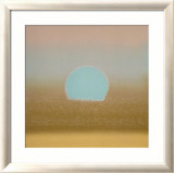 Sunset, c.1972 (gold, blue) Kunst von Andy Warhol