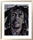 Bob Marley - Mosaïque Affiche
