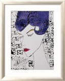 Female Head with Stamps, c.1959 Plakaty autor Andy Warhol Female Head with Stamps, c.1959 Plakaty autor Andy Warhol