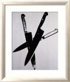 Knives, c.1981-82 (Three Black on Cream) Posters por Andy Warhol Knives, c.1981-82 (Three Black on Cream) Posters por Andy Warhol