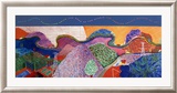 Mulholland Drive: The Road to the Studio Print by David Hockney